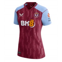 Aston Villa Ezri Konsa #4 Domáci Ženy futbalový dres 2023-24 Krátky Rukáv